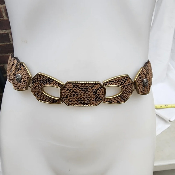 Chicos‎ Snakeskin Expandable Belt.L - Picture 5 of 16